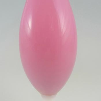 French or Italian Opalescent/Opaline Pink Glass Vase