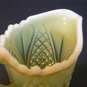 Davidson Primrose Pearline Glass 'William & Mary' Creamer/Jug