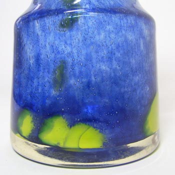Prachen 70s Blue Glass 'Flora' Vase - Frantisek Koudelka