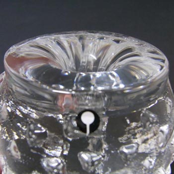 Pukeberg Swedish Glass Hedgehog Paperweight - Labelled