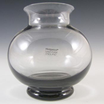 Wedgwood/Frank Thrower 1980\'s \'Orson\' Glass Vase FJT5/1