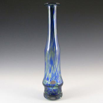 Wedgwood/Stennett-Willson Glass Speckled Vase - Label