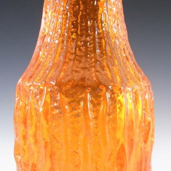 Whitefriars #9730 Baxter Tangerine Glass 'Bottle' Vase