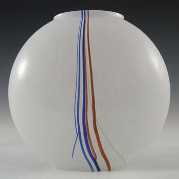 Kosta Boda Glass 'Rainbow' 5.5" Vase - Signed Bertil Vallien #48224