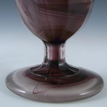 Davidson #293 British Art Deco Purple Cloud Glass Vase