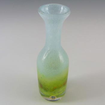 Ekenas Blue + Green Glass Vase by John-Orwar Lake - Label