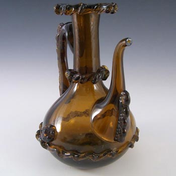 Gordiola Spanish Amber Glass Decanter/Jug