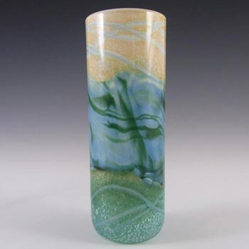 Gozo Maltese Glass 'Springtime' Vase - Signed