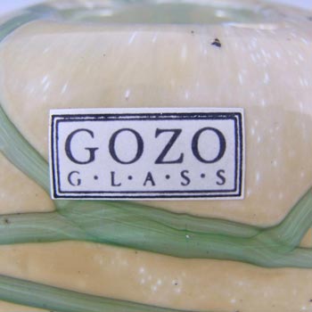 Gozo Maltese Glass 'Springtime' Vase - Signed + Labelled