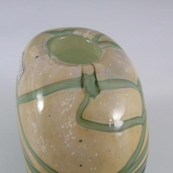 Gozo Maltese Glass 'Springtime' Vase - Signed + Labelled