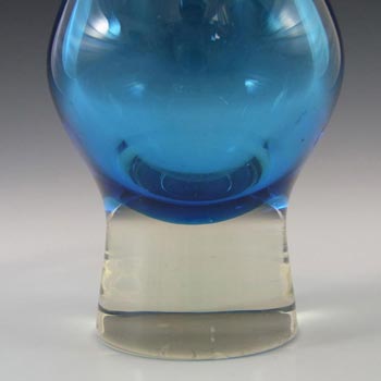 Harrachov Czech Blue Glass Vase by Milan Metelak