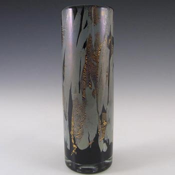 Isle of Wight Studio/Harris 'Azurene Black' Glass Vase