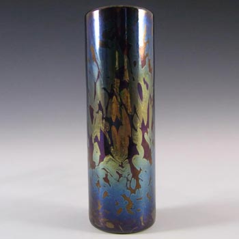 Isle of Wight Studio / Harris Blue Glass 'Lace' Vase