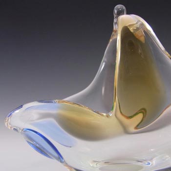 Mstisov Czech Glass Rhapsody Bowl by Frantisek Zemek