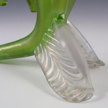 Kralik Art Nouveau 1900's Iridescent Floriform Glass Vase