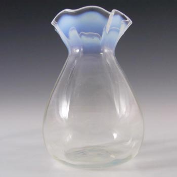 Victorian 1890\'s Opalescent Glass Vase
