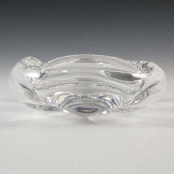 Orrefors 1950s Scandinavian Glass Polaris Bowl - Signed