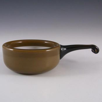 Holmegaard Palet Umbra Cased Glass 'Herring' Bowl by Michael Bang