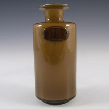 Holmegaard Palet Umbra Cased Glass Bottle by Michael Bang