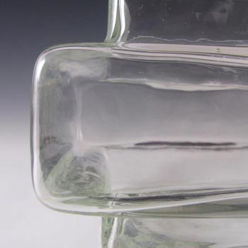Riihimaki #1307 Riihimaen Glass Helena Tynell 'Palkki' Vase - Label