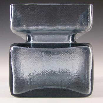 (image for) Riihimaki 'Pala' Riihimaen Helena Tynell Blue Glass Vase