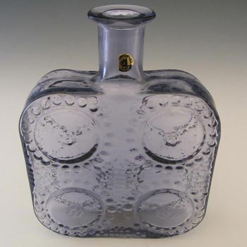 Riihimaki #1724 Riihimaen Neodymium Glass Nanny Still 'Grapponia' Vase