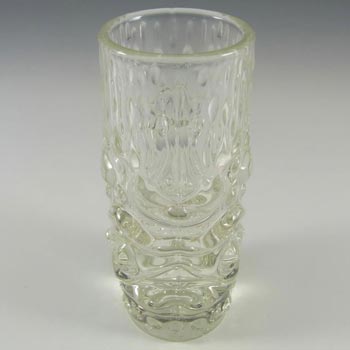 Sklo Union Heřmanova Hut Glass Dragon Vase - Frantisek Peceny