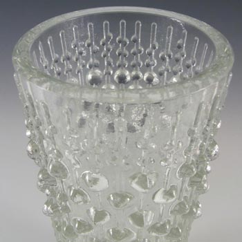 Sklo Union Heřmanova Hut 9" Glass Vase - Frantisek Peceny