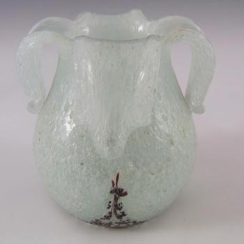 Beránek #4575 Czech Pulegoso Glass Vase by Emanuel Beránek