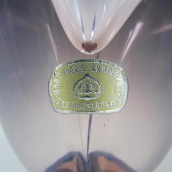 Skrdlovice #5978 Czech Glass 'Blanka' Vase by Emanuel Beránek