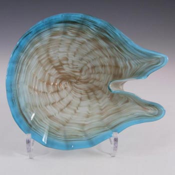 Vetro Artistico Veneziano Murano Glass Aventurine Bowl