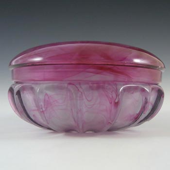 Walther & Söhne Art Deco Oralit Cloud Glass 'Ulm' Bowl