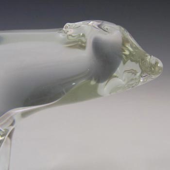 Wedgwood Clear Glass Polar Bear Paperweight RSW267