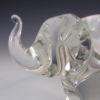 RARE Wedgwood Glass Three Headed Elephant Ring Stand RSW900