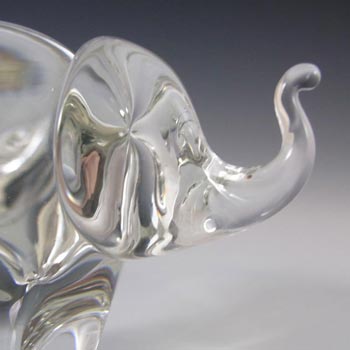 RARE Wedgwood Glass Three Headed Elephant Ring Stand RSW900