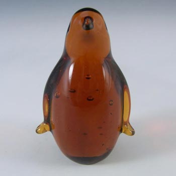 Wedgwood Topaz Glass Lilliput Penguin Paperweight L5008