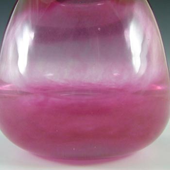 Wedgwood/Stennett-Willson Pink Glass Studio Vase - Marked