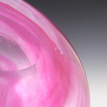 Wedgwood/Stennett-Willson Pink Glass Studio Vase - Marked