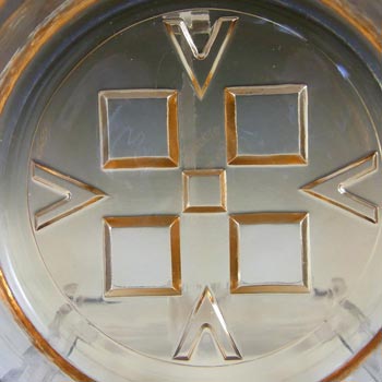 Wedgwood/Stennett-Willson Glass Textured Bowl - Marked