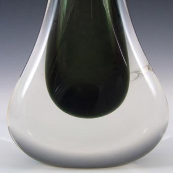 Whitefriars #9572 Baxter Willow Grey Glass Teardrop Vase