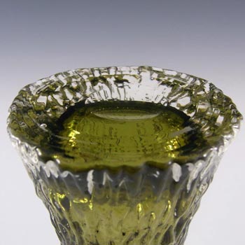 Whitefriars #9836 Baxter Sage Glass Hourglass Vase