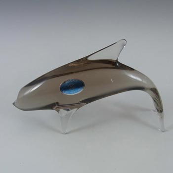 Zelezny Brod Smoky Glass Fish/Dolphin - Miloslav Janku