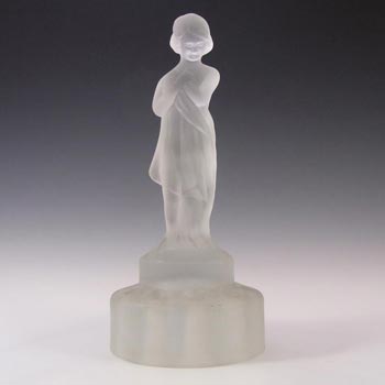Cambridge Glass Art Deco Nude "Draped Lady" Figurine