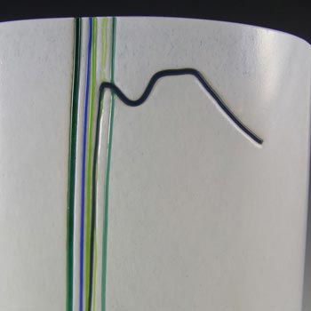 Kosta Boda Glass 'Rainbow' 7.5" Vase - Signed Bertil Vallien #48227