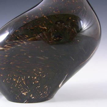 Wedgwood Brown Glass Partridge Bird RSW233 - Marked #1