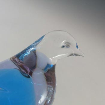 FM Konstglas/Ronneby Signed Neodymium Glass Bird