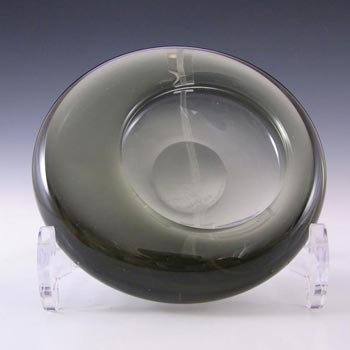 Holmegaard #15737 Per Lutken Smoky Glass Bowl - Signed