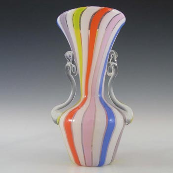 Murano/Venetian 1960\'s Filigree Glass Vase