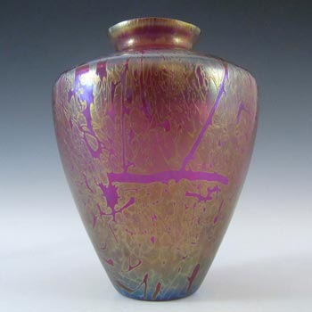 Royal Brierley British Iridescent Glass 'Studio' Vase