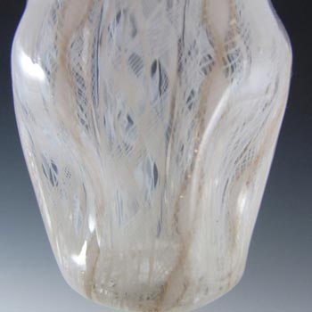 Salviati Murano Zanfirico & Aventurine Glass Vase